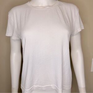 Lulu Lemon White Breathable Tee